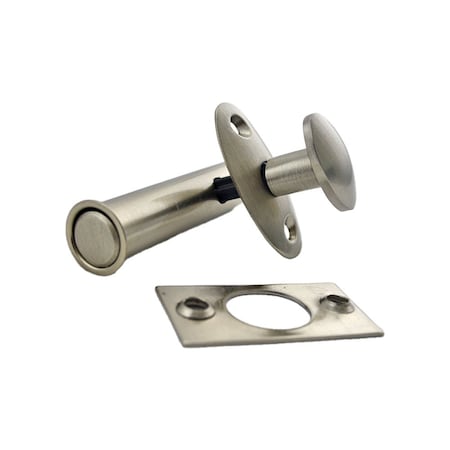 Ives Commercial Solid Brass Mortise Bolt Satin Nickel Finish S48B15